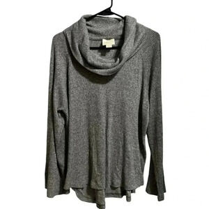 Maeve By Anthropologie Cowl Neck Bell Sleeve Sweater Size Large